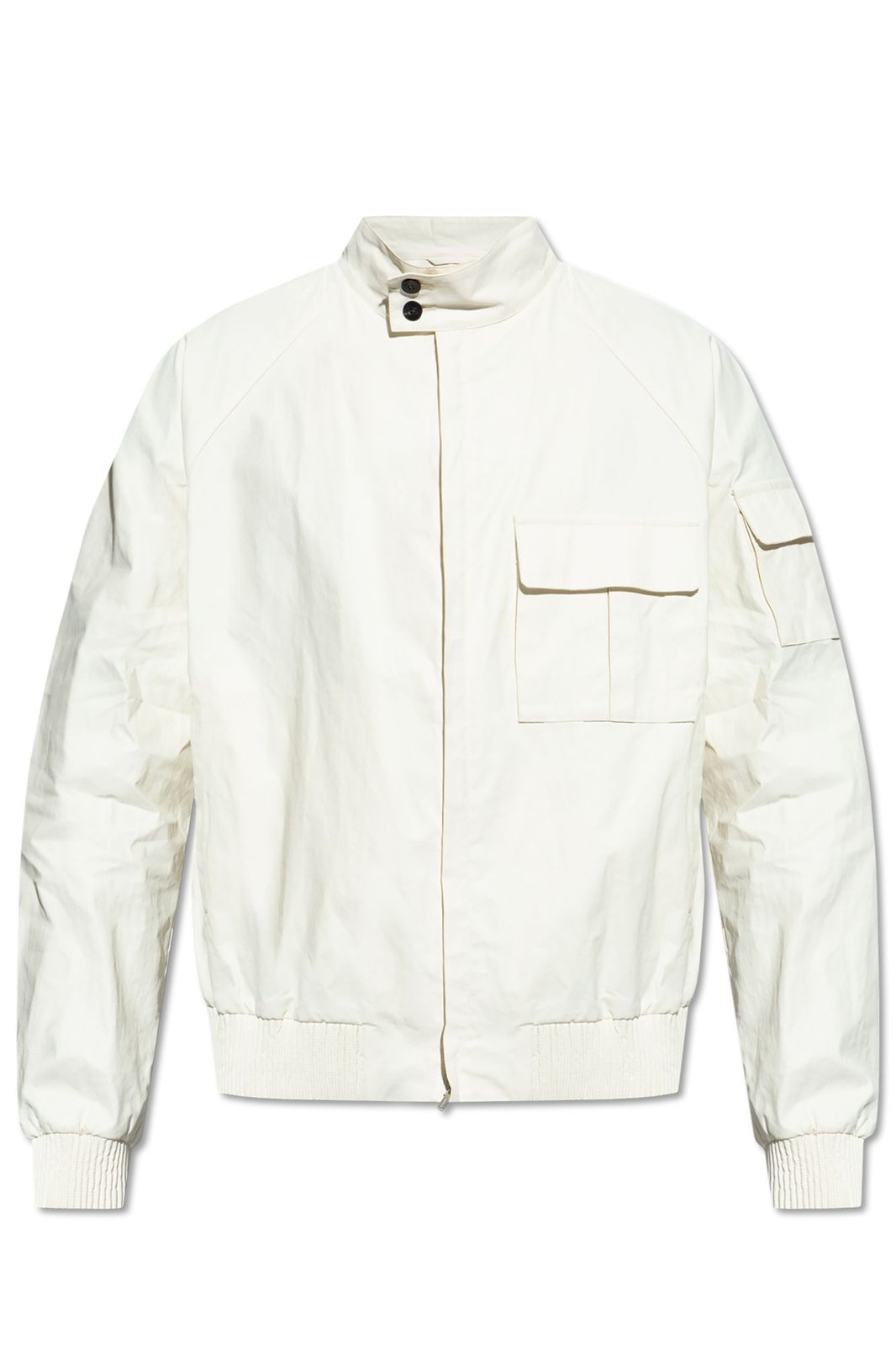 フェラガモ スタンドカラー ジップジャケット