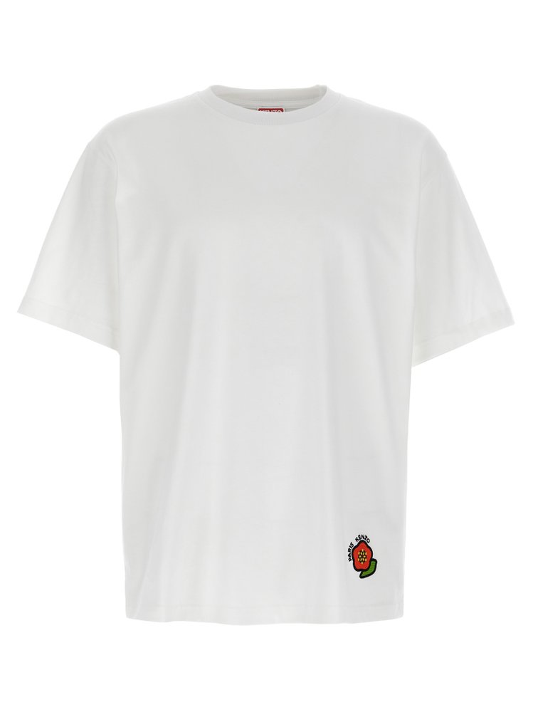 Kenzo Pop-Embroidered Oversized T-Shirt – Cettire