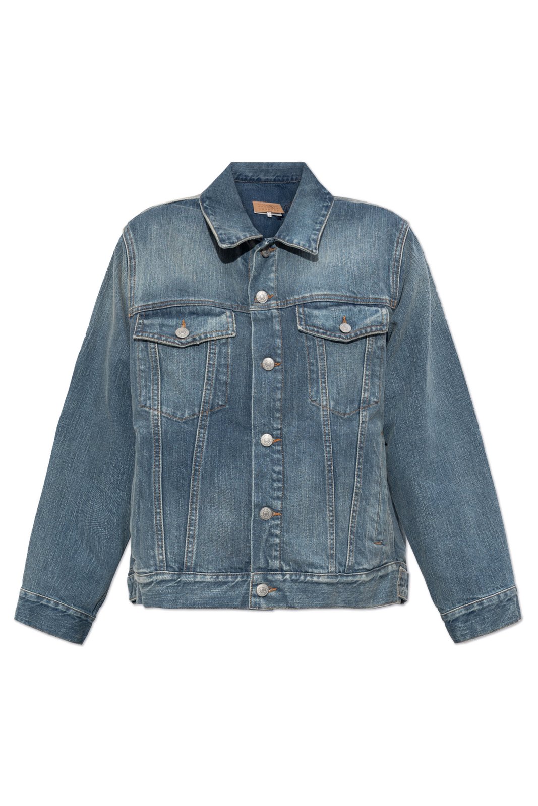 MM6 Maison Margiela Denim Distressed Jacket – Cettire
