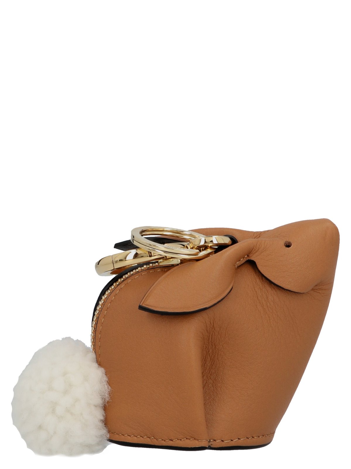 LOEWE BUNNY CHARM バニー チャーム LOEWE Calfskin Bunny Charm Soft White 1214089 | FASHIONPHILE