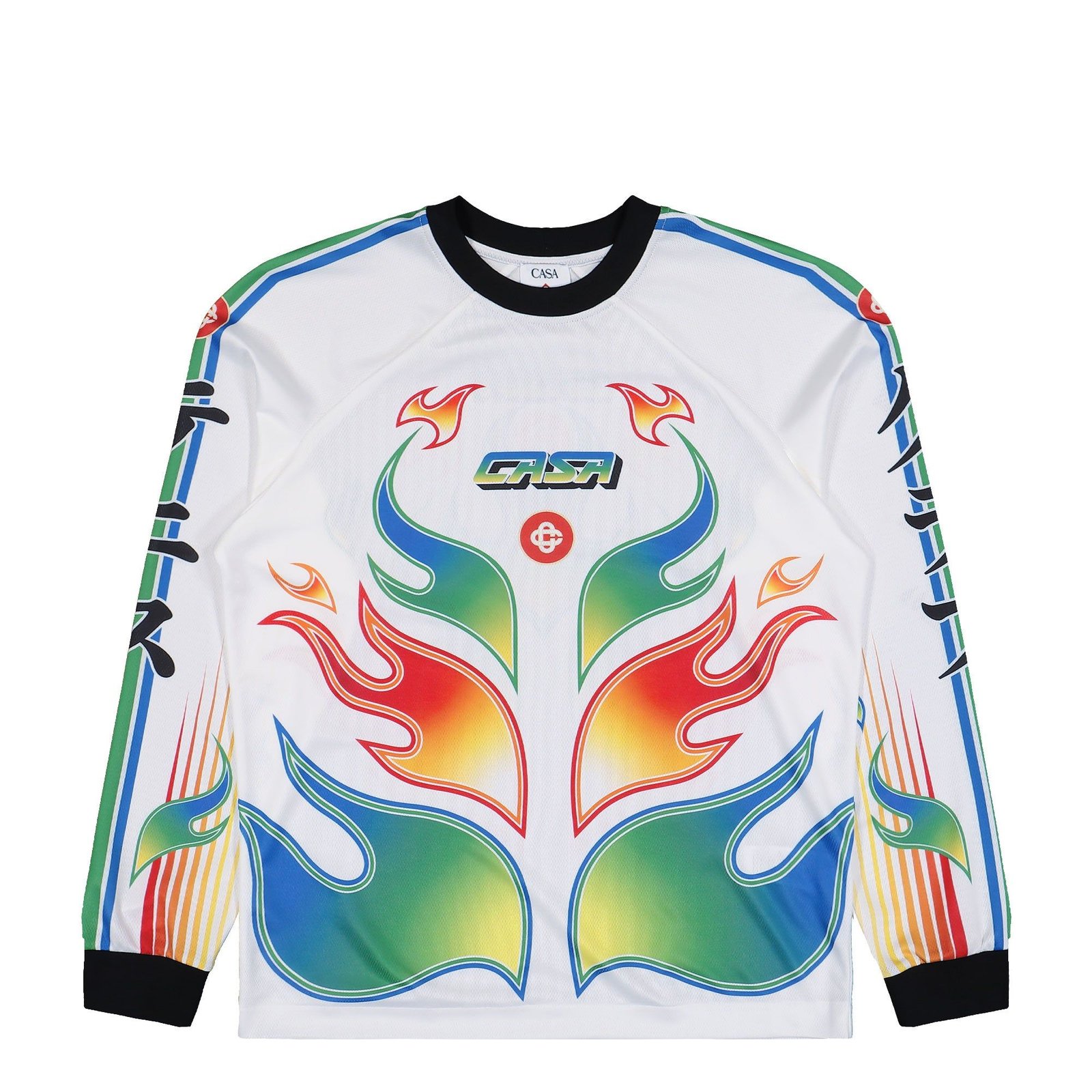 Casablanca Long-Sleeved Football T-Shirt
