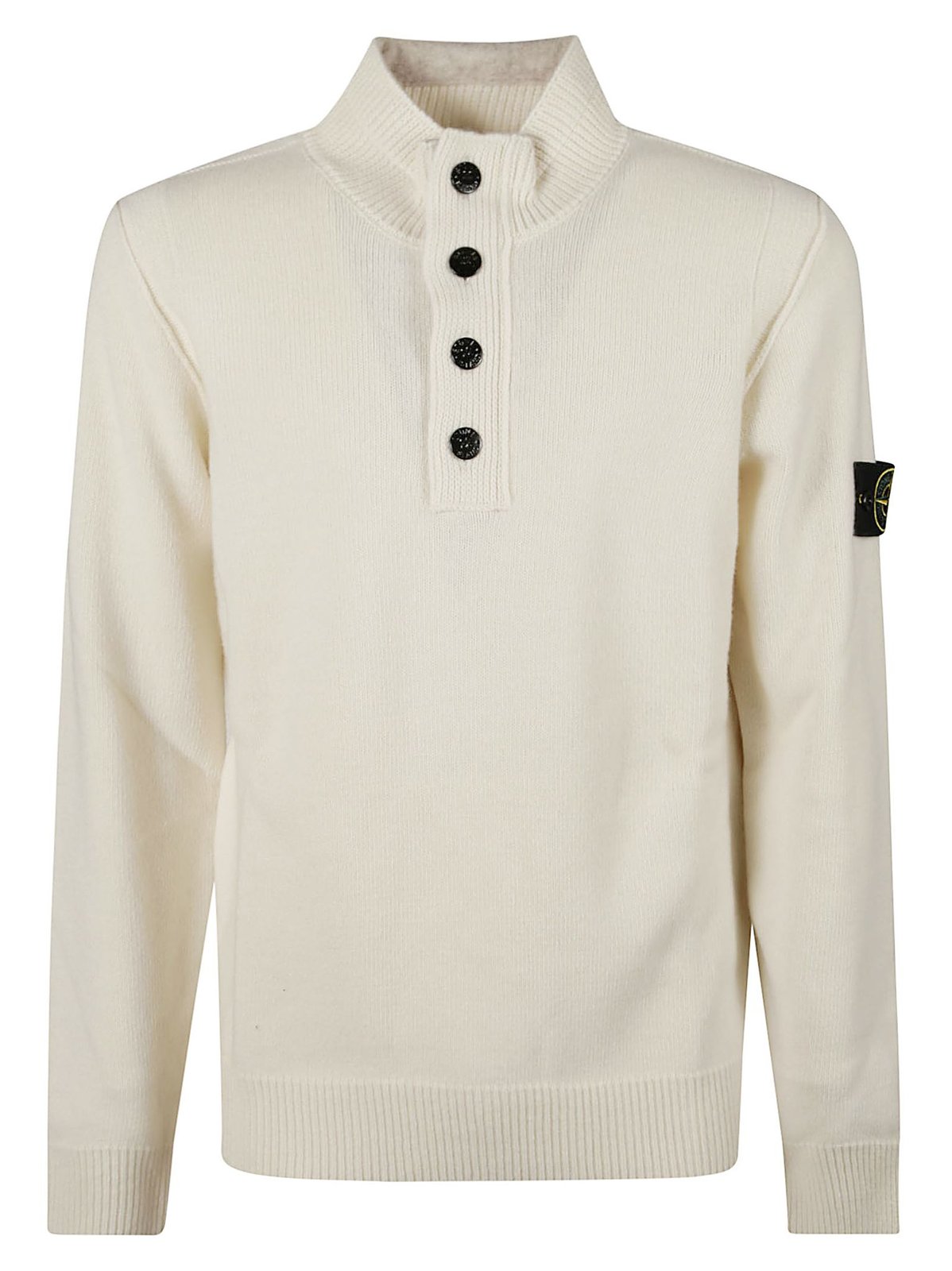 Stone Island High Neck Knitted Jumper