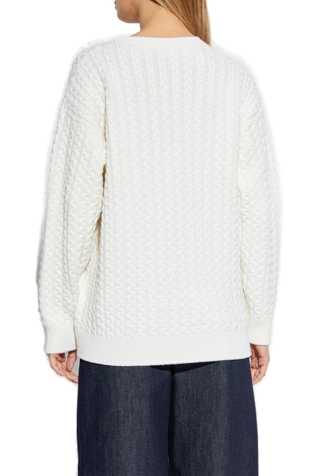 Loewe Logo-Detailed Crewneck Knitted Jumper