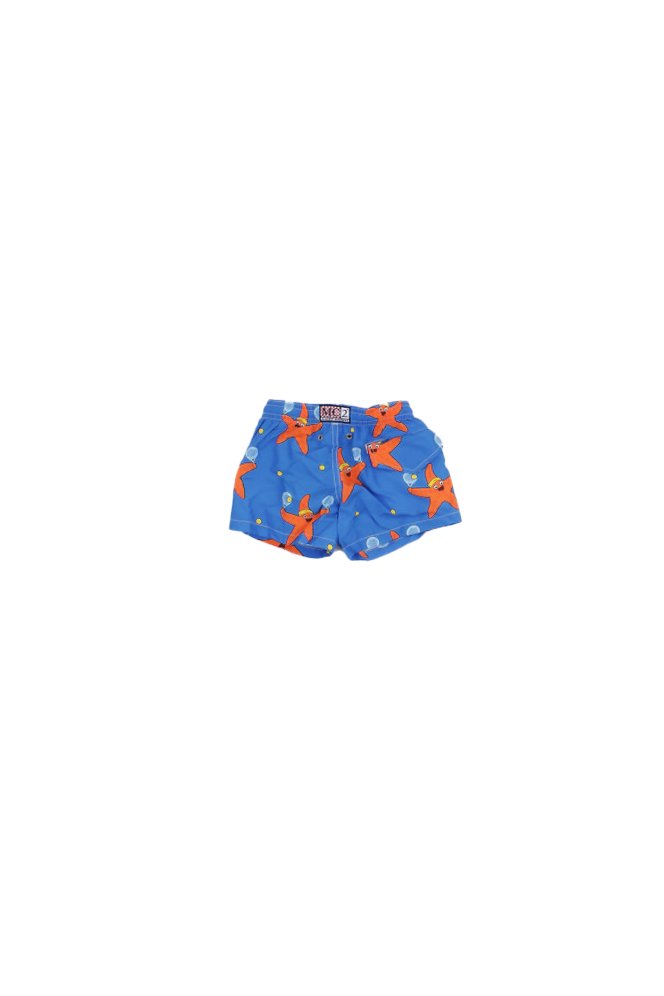 Mc2 Saint Barth Kids Starfish Printed Drawstring Swim Shorts