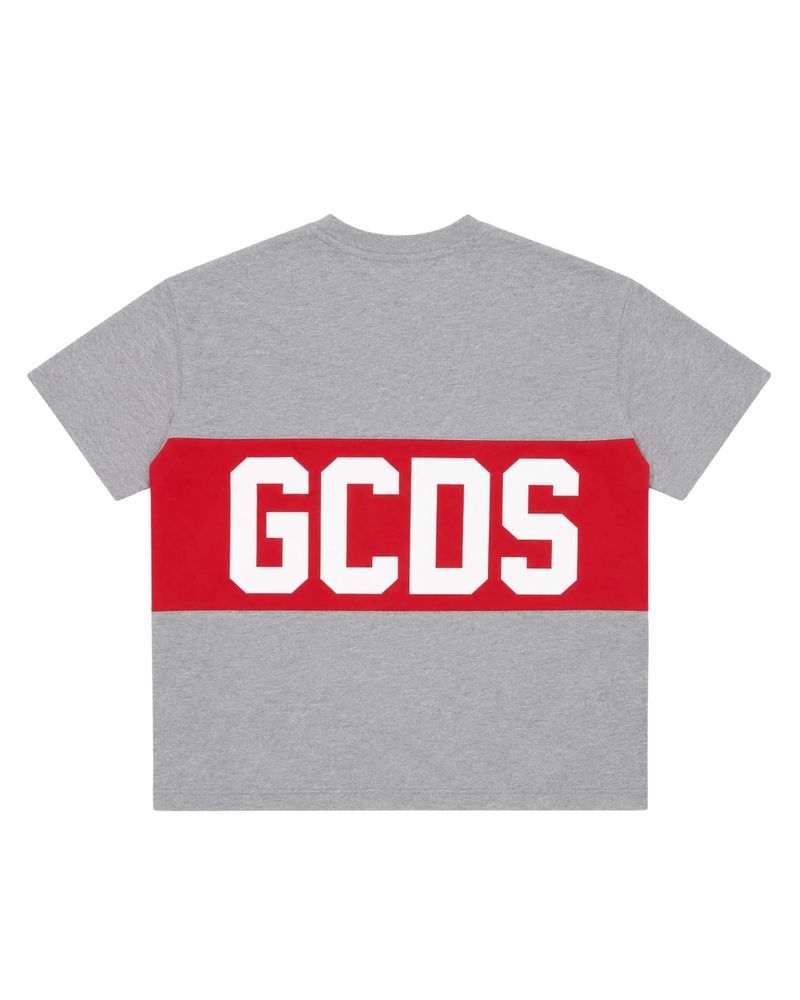 Gcds Kids 로고 프린트 크루넥 티셔츠