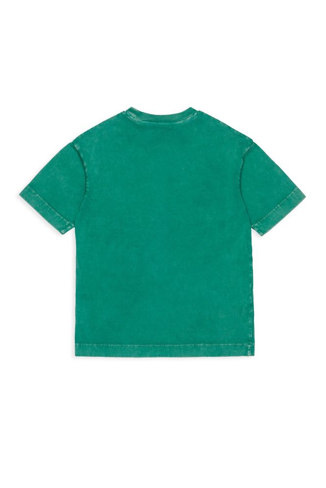 Marni Kids 로고 워시드 티셔츠
