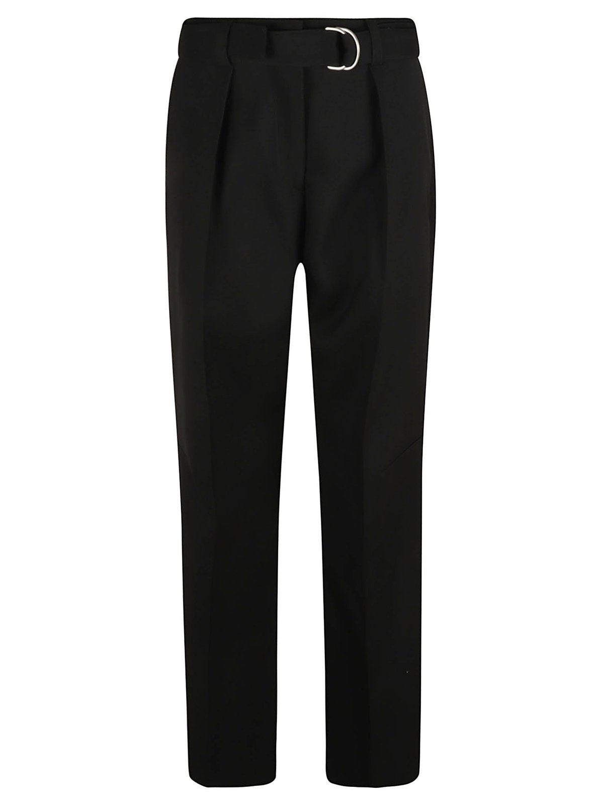 Jil Sander ベルテッド ワイドレッグ パンツ