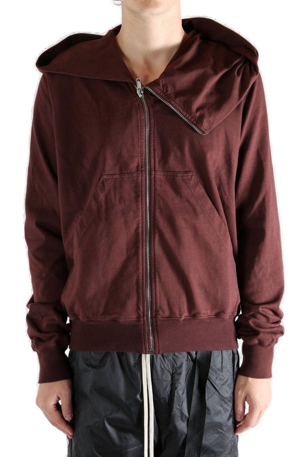 Rick Owens DRKSHDW Zip Detailed Hoodie