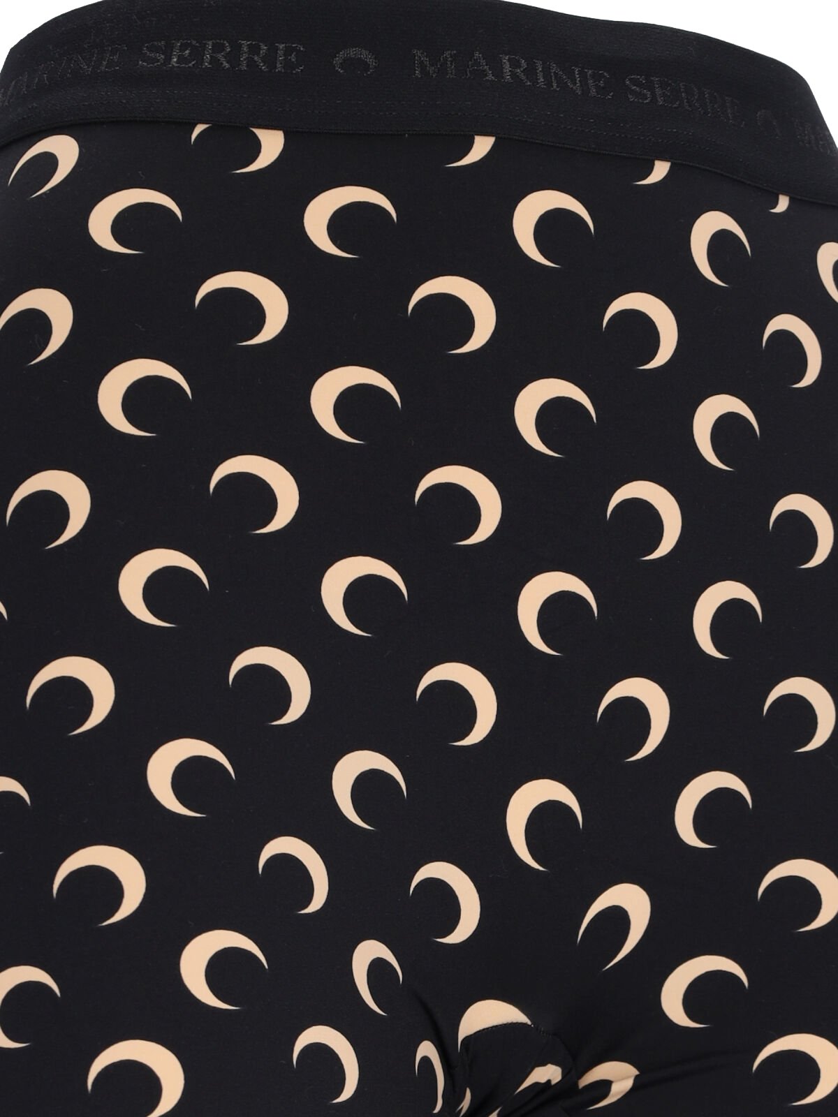 Marine Serre Moon Printed Skinny-Cut Leggings