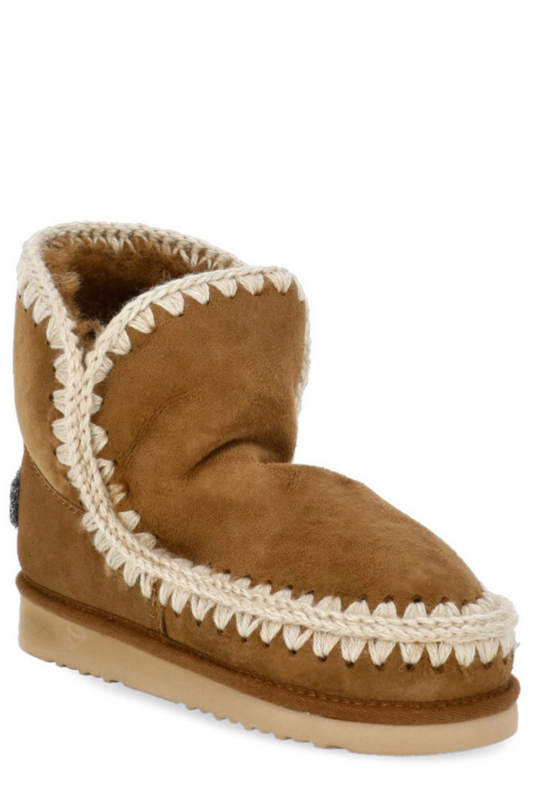 Mou Eskimo 18 Contrast Stitched Ankle Boots