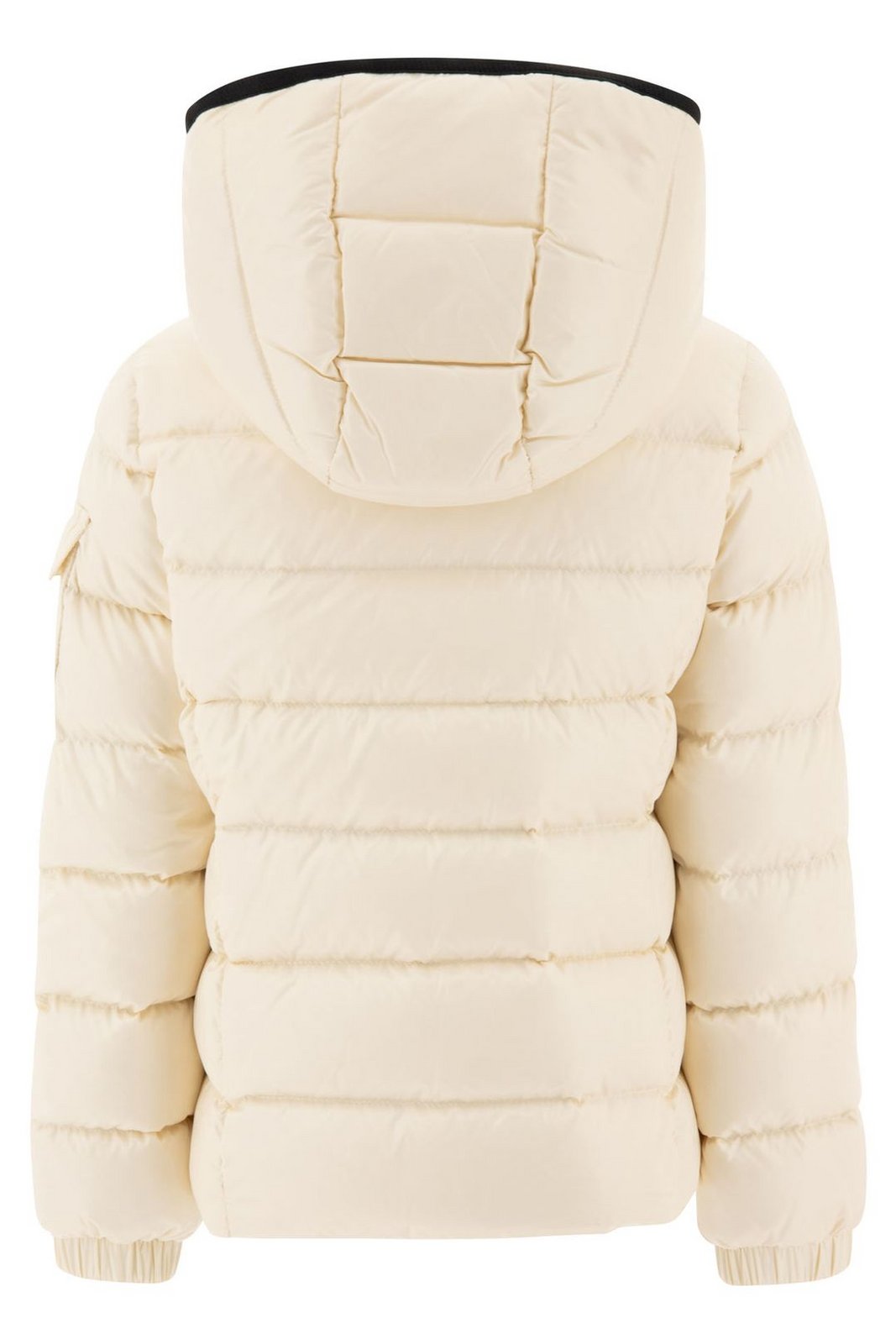 Moncler Enfant Logo Patch Hooded Down Jacket