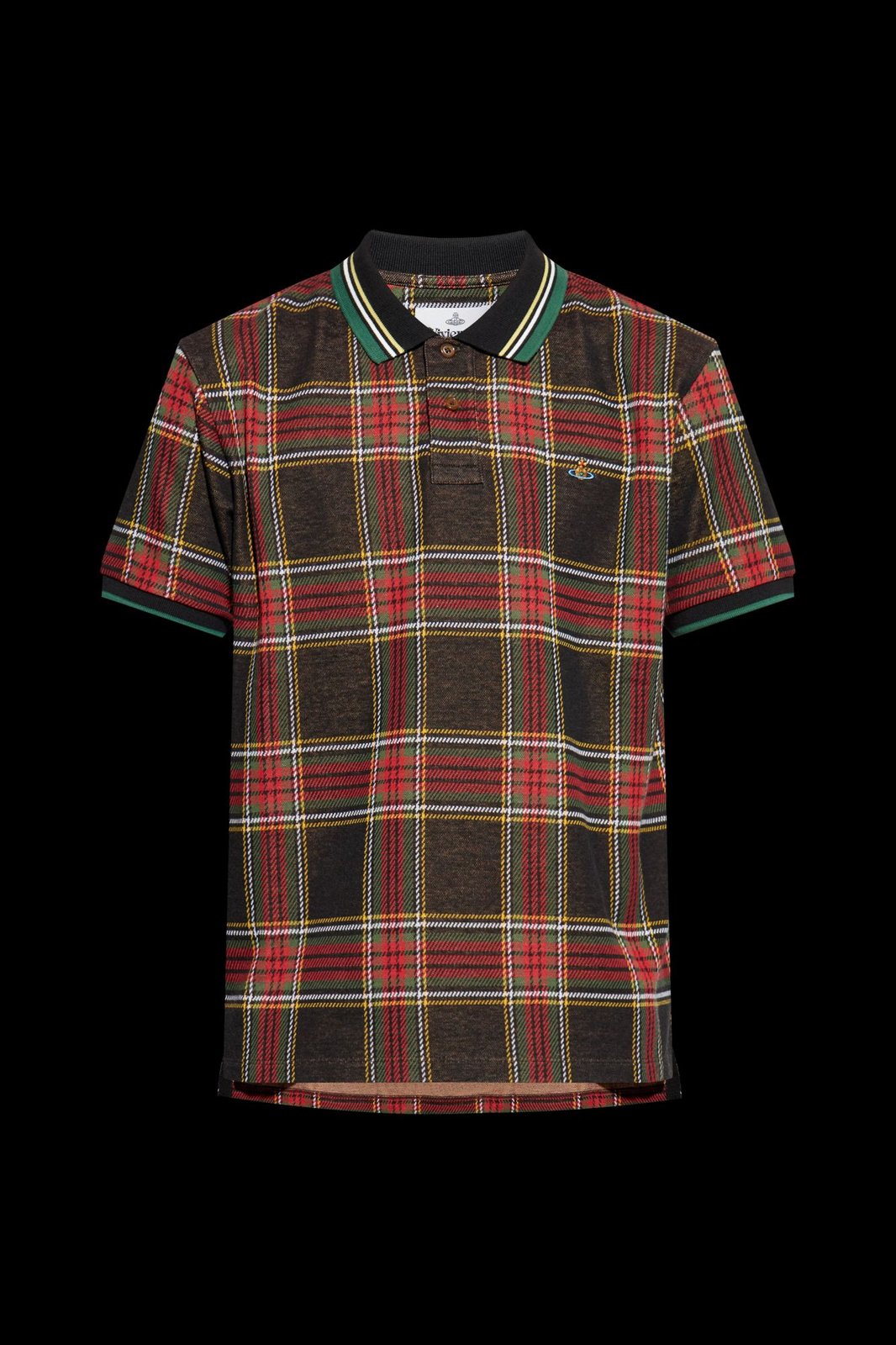 Vivienne Westwood Checked Polo Shirt