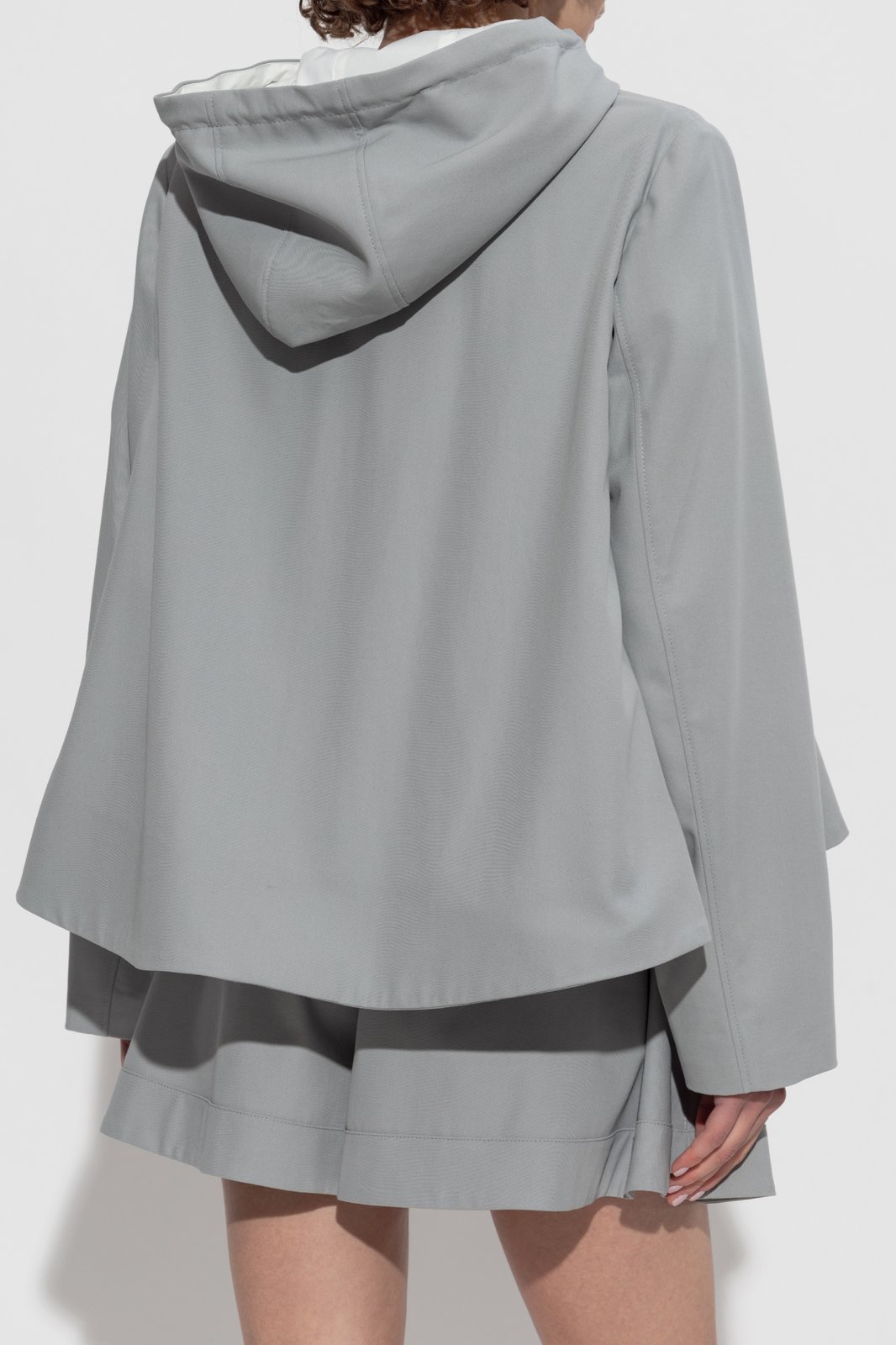 Loewe Anagram Embroidered Hooded Jacket