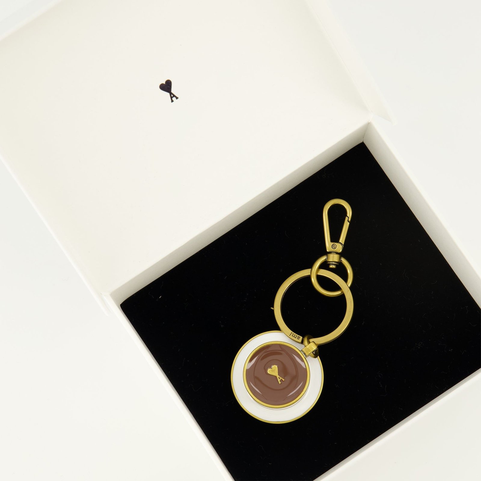 AMI Ami de Coeur Coffee Cup Keyring