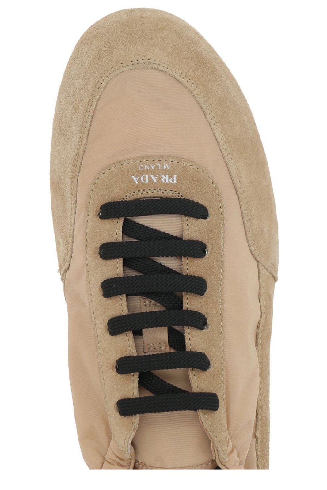 Prada Collapse Lace-Up Sneakers