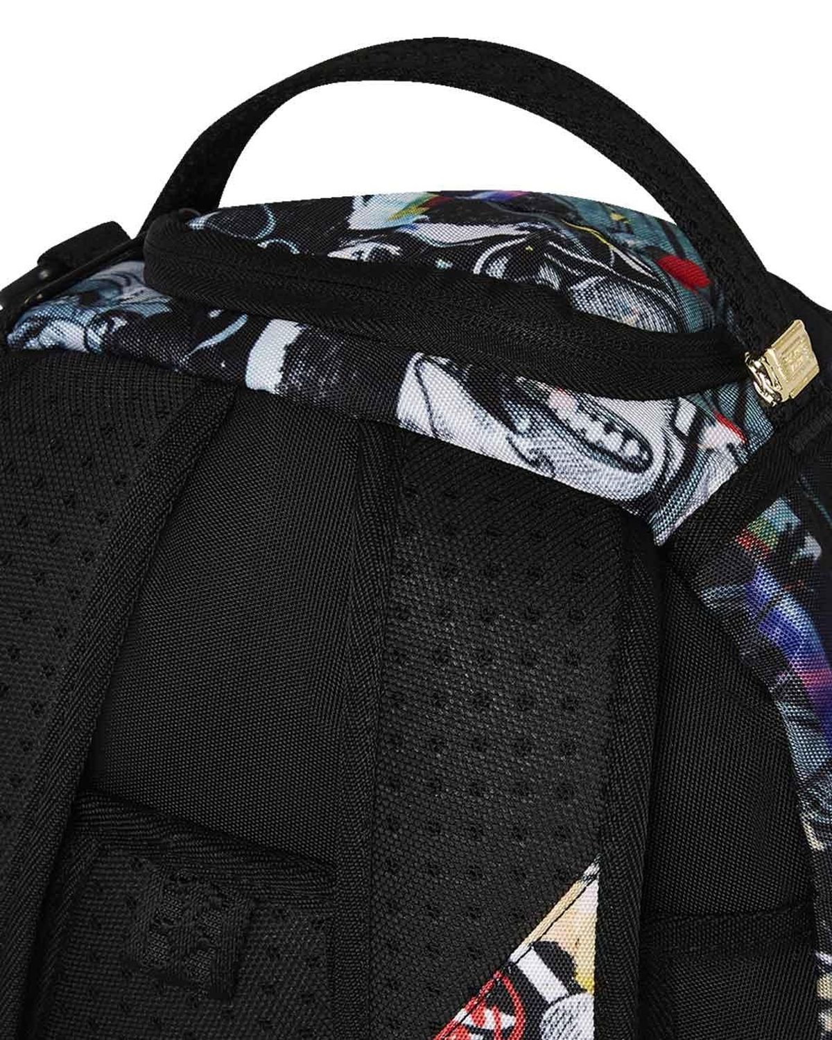 Sprayground Batman Collage Shark Backpack - Thumbnail 4