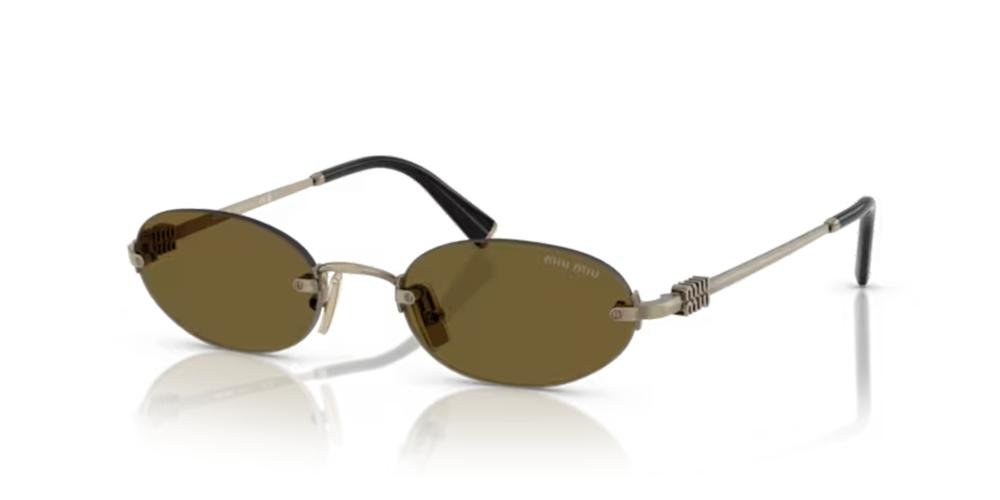 Miu Miu Eyewear Oval-Frame Sunglasses