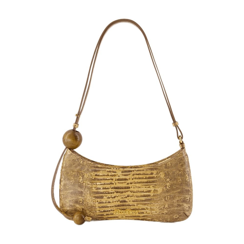 Jacquemus Le Bisou Perle Logo Plaque Shoulder Bag