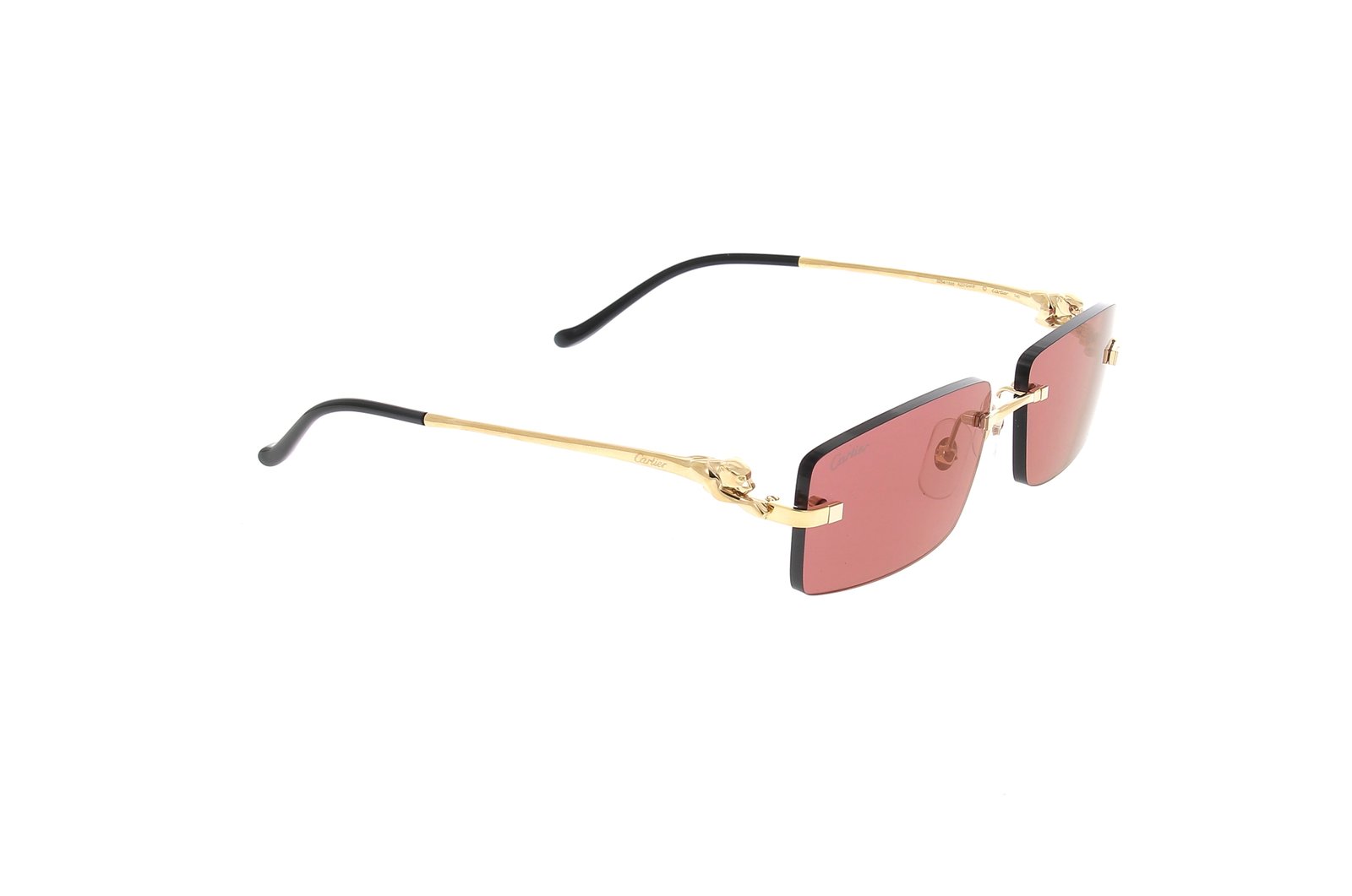 Cartier Rectangular Frame Sunglasses