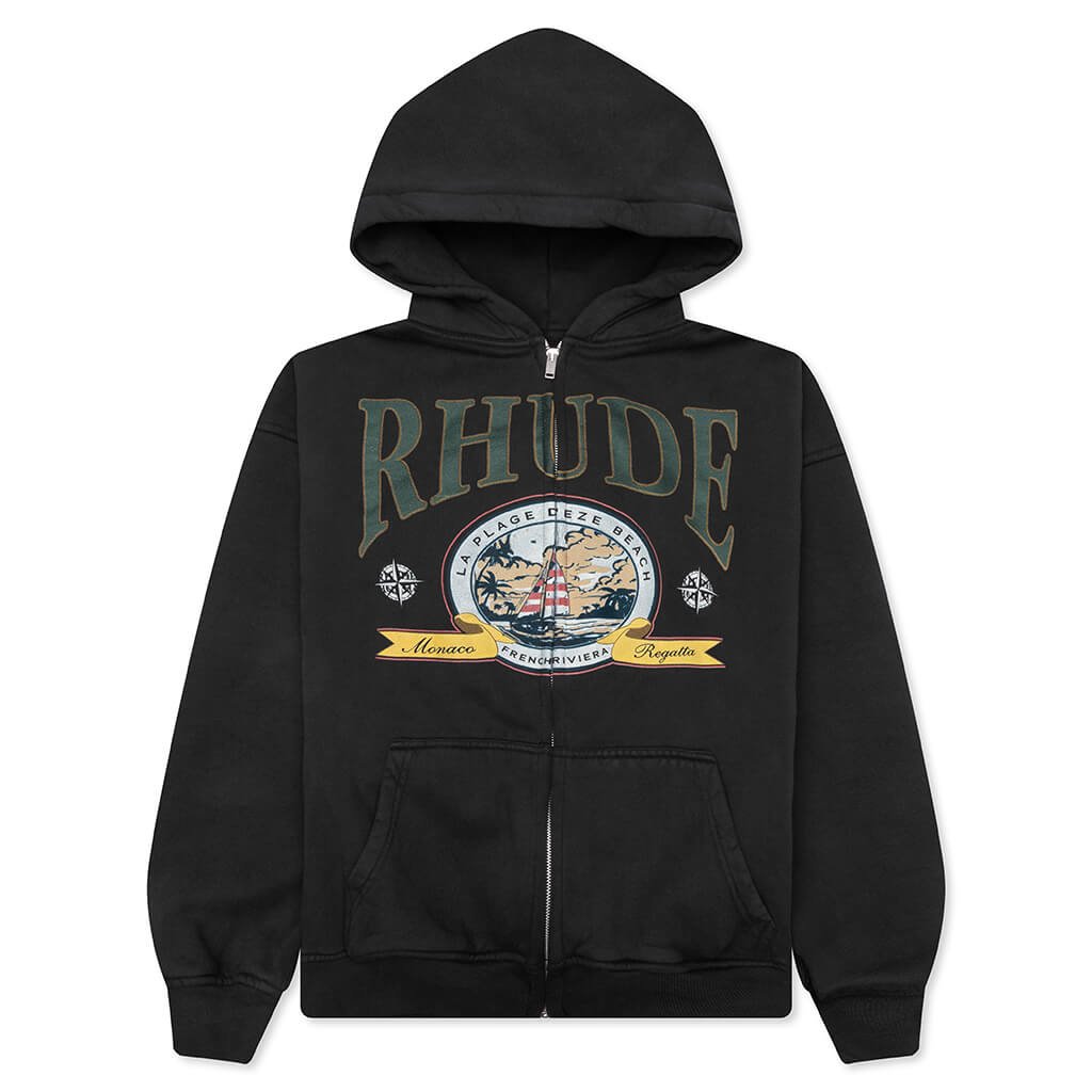 Rhude Monaco Regatta Full Zipped Hoodie
