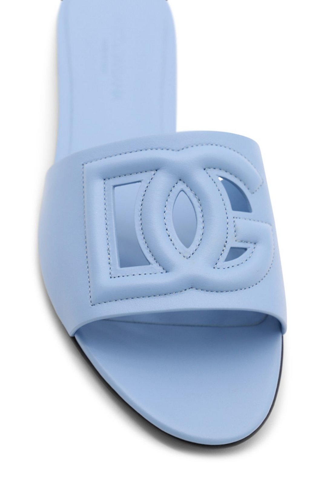 Dolce & Gabbana Logo Cut-Out Sandals