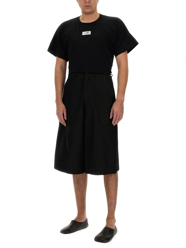 MM6 Maison Margiela Wide Leg Chino Shorts – Cettire MOMO競技用ステアリングモデル３０Ｂ