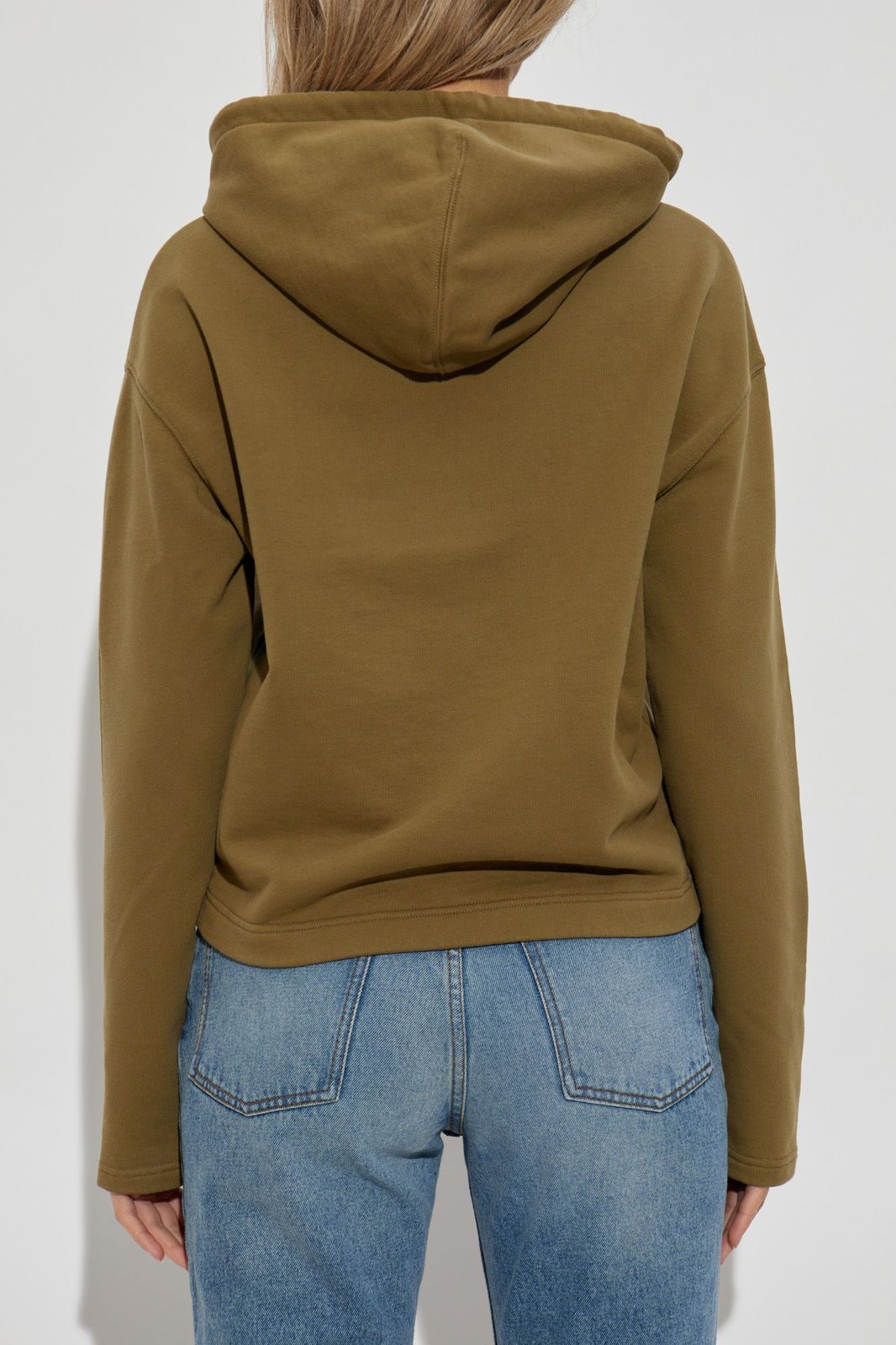 AMI Paris Ami de Coeur Logo Embroidered Hoodie