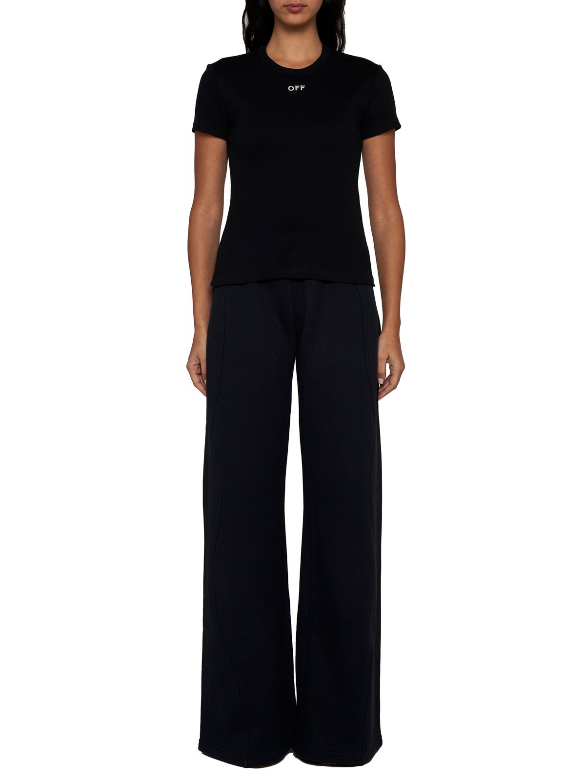 Off-White Off Stamp Crewneck T-Shirt