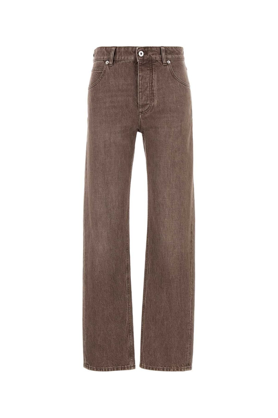 Bottega Veneta Low Waisted Straight Leg Jeans