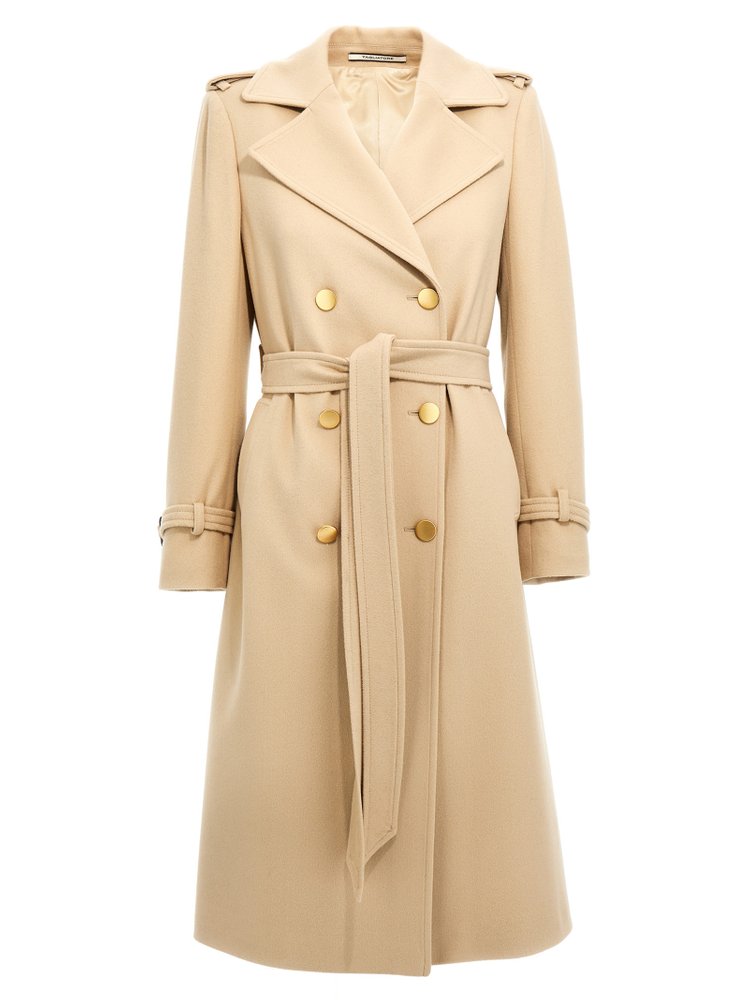 【関税込み】tagliatore 'Luanne' Double-Breasted Coat Tagliatore Luanne Double-Breasted Coat – Cettire