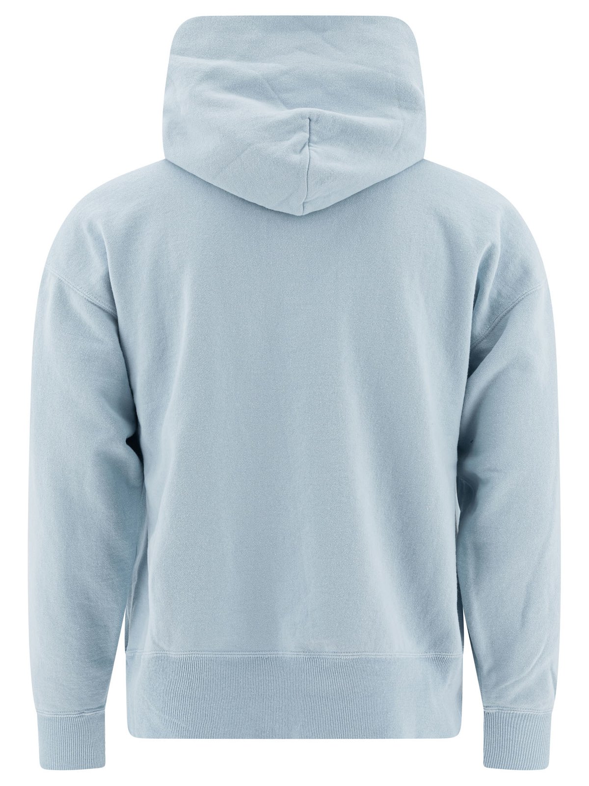 SAINT MXXXXXX Long Sleeve Logo-Print Hoodie