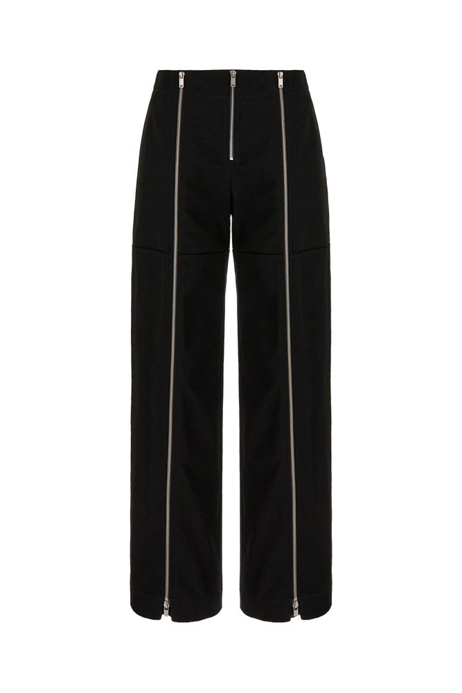 Jil Sander Zip Line Wide-Leg Trousers