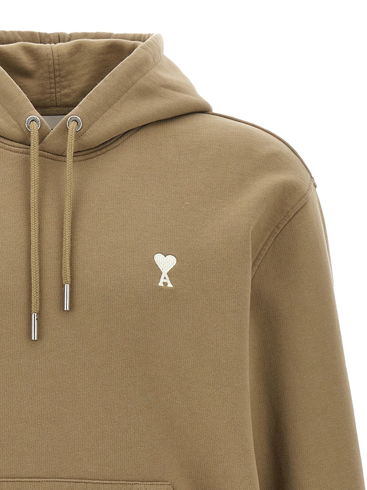 AMI Paris Ami de Coeur Drawstring Hoodie