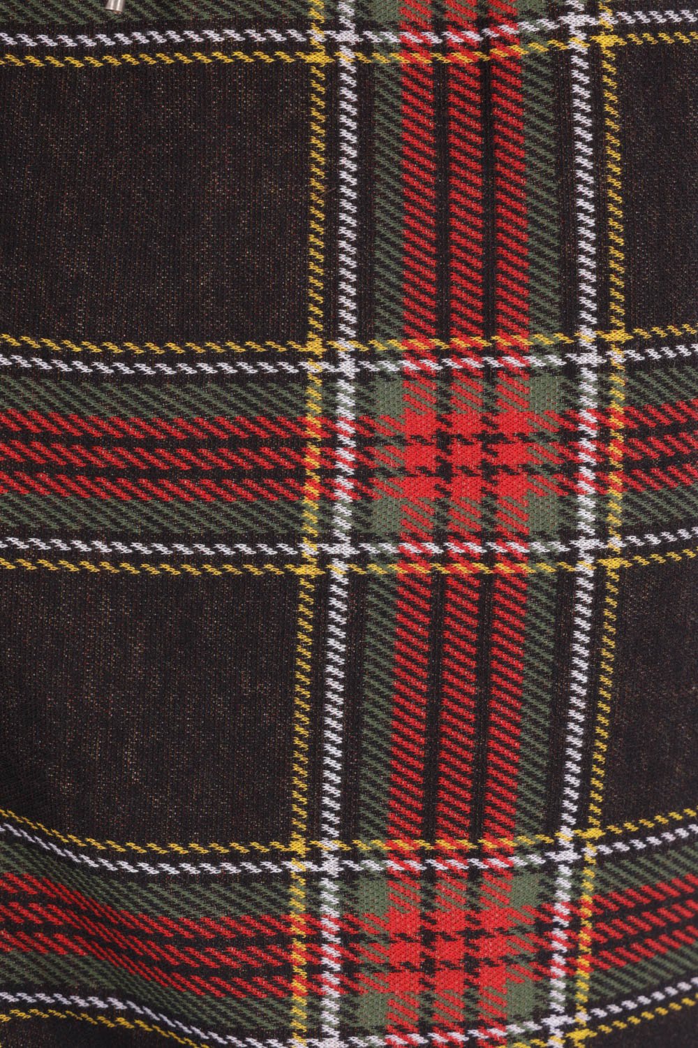 Vivienne Westwood Ruched Check Patterned Mini Skirt