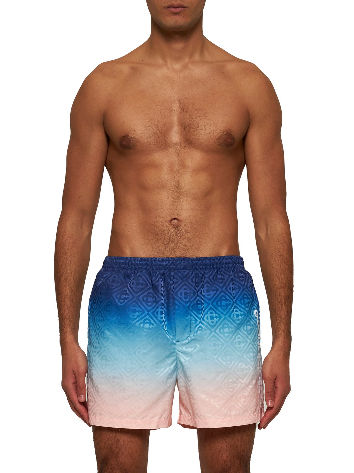 Casablanca Jacquard Gradient Swim Shorts