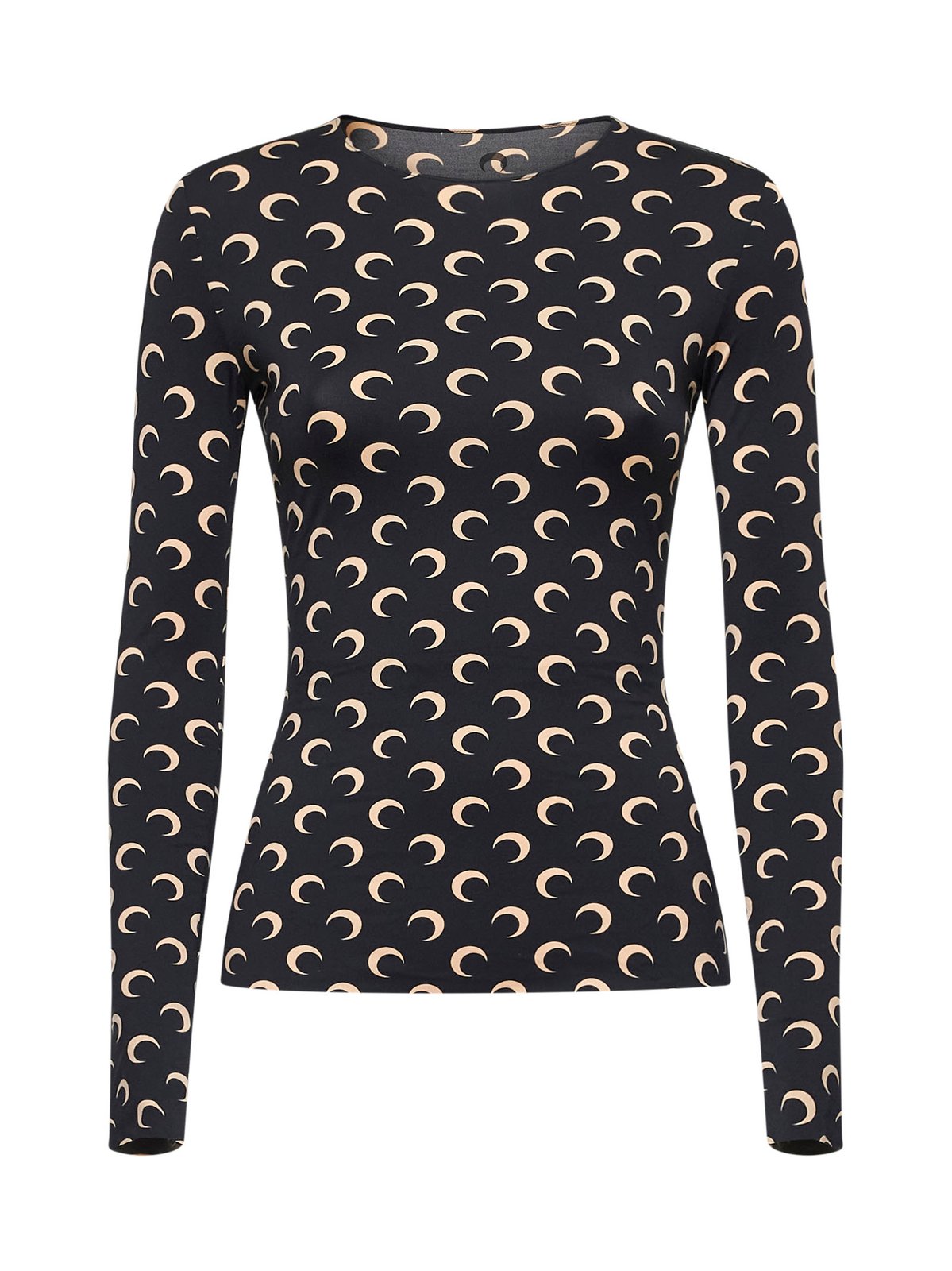 Marine Serre Moon Printed Crewneck T-Shirt