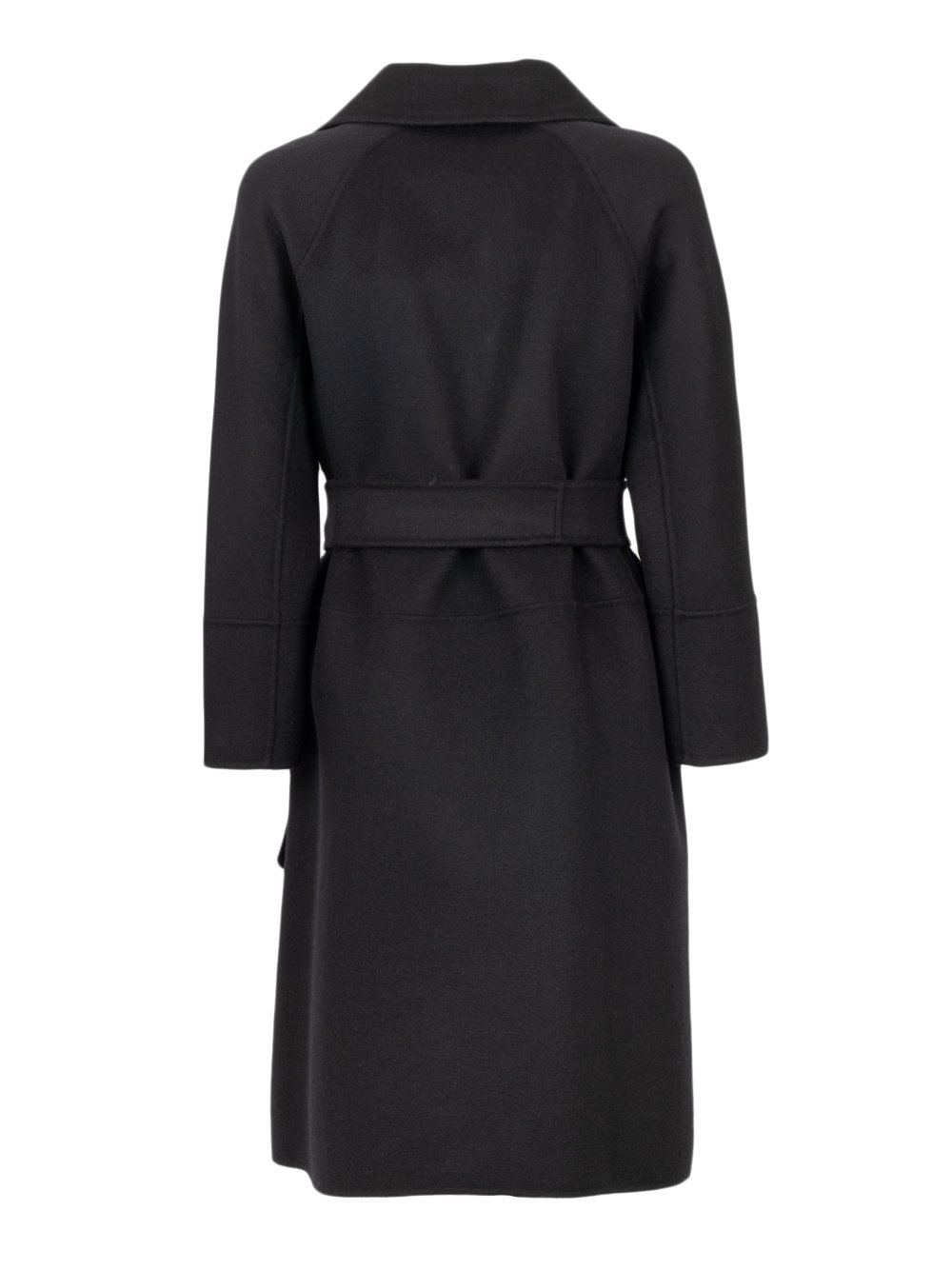 'S Max Mara Tied-Waist Long-Sleeved Coat
