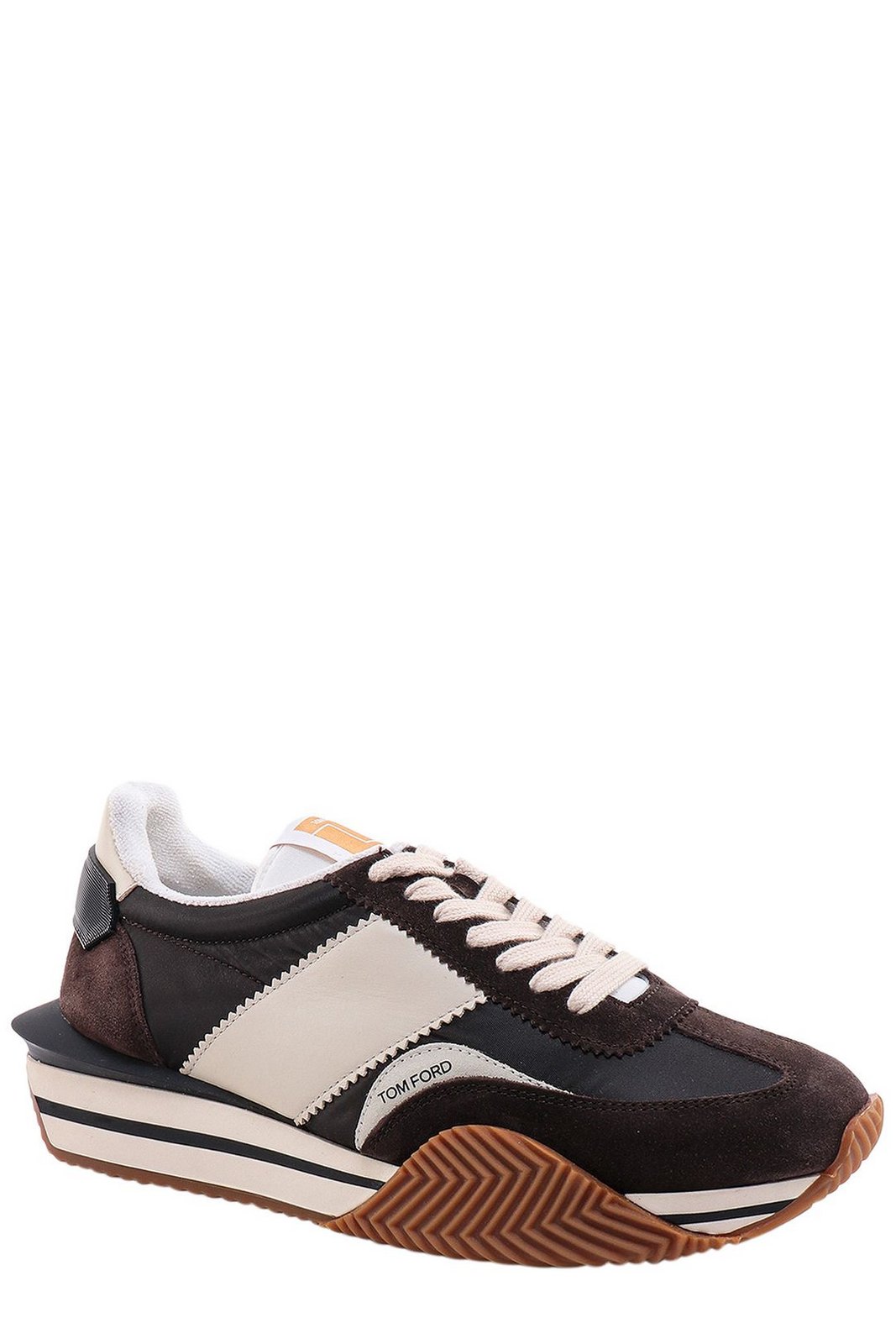 Tom Ford James Almond Toe Flatform Sneakers