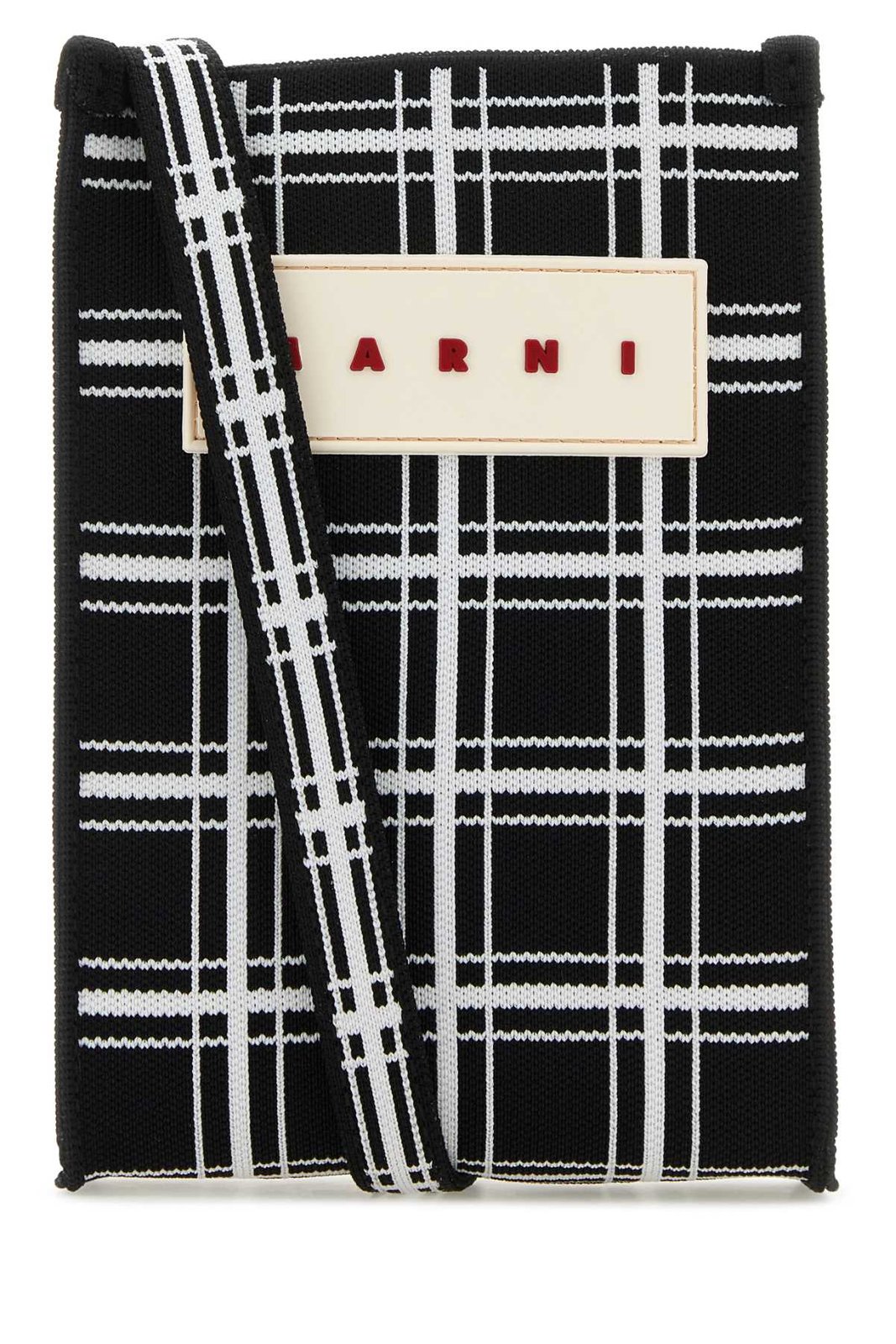 Marni Checked Jacquard Mini Shoulder Bag – Cettire