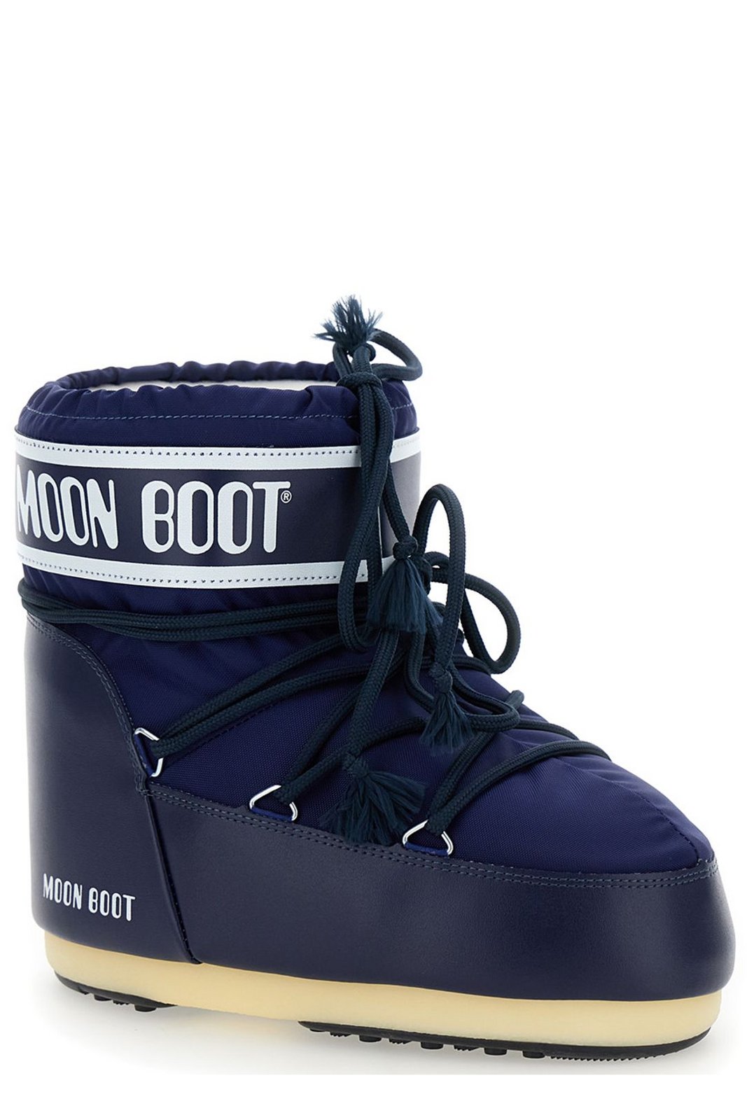 Moon Boot Icon Logo Printed Lace-Up Boots