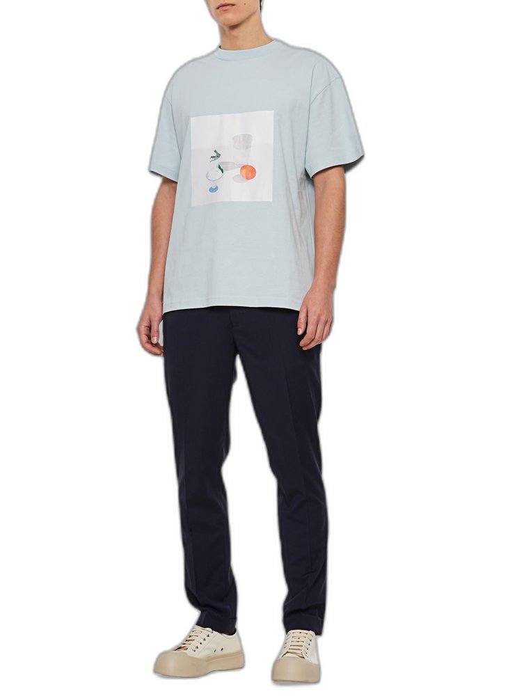 ★【Jacquemus】★Le T-Shirt Tableau Print Still Lif.e T★ JACQUEMUS Le t-shirt Tableau | REVERSIBLE