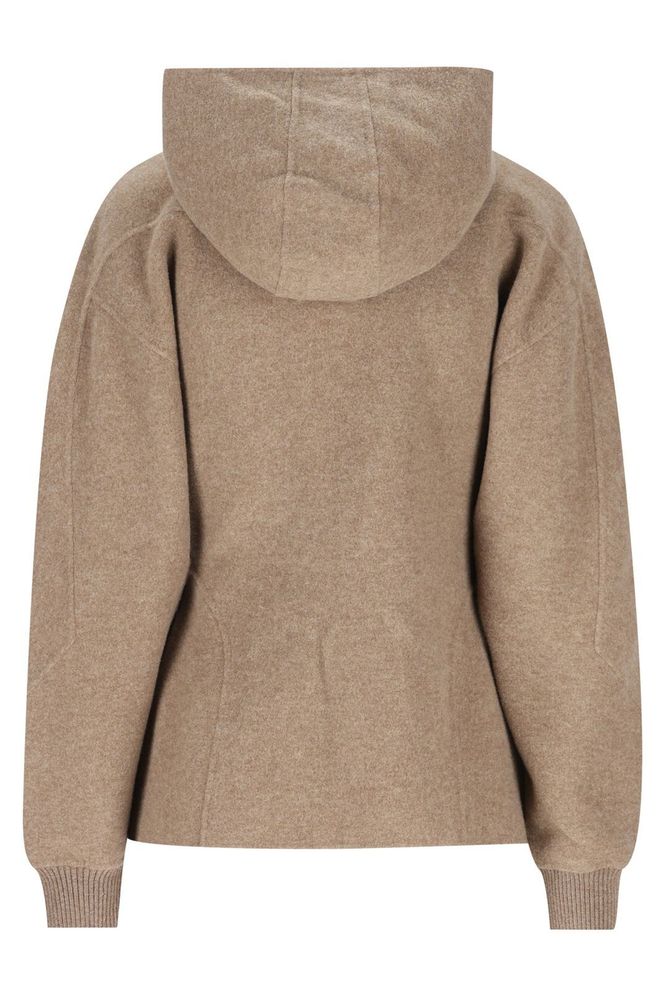 MAXMARA 집업 후드 자켓