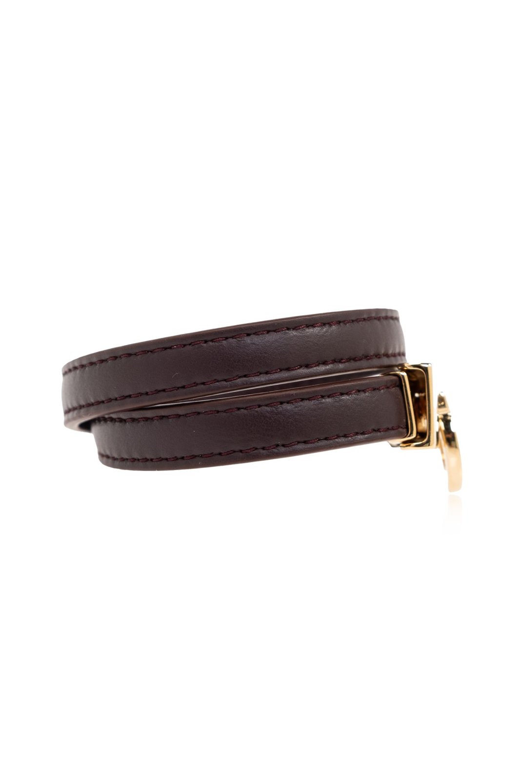 SALVATORE FERRAGAMO ガンチーニ ダブル ツイスト ブレスレット Salvatore Ferragamo ダブルガンチーニ レザー ブレスレット
