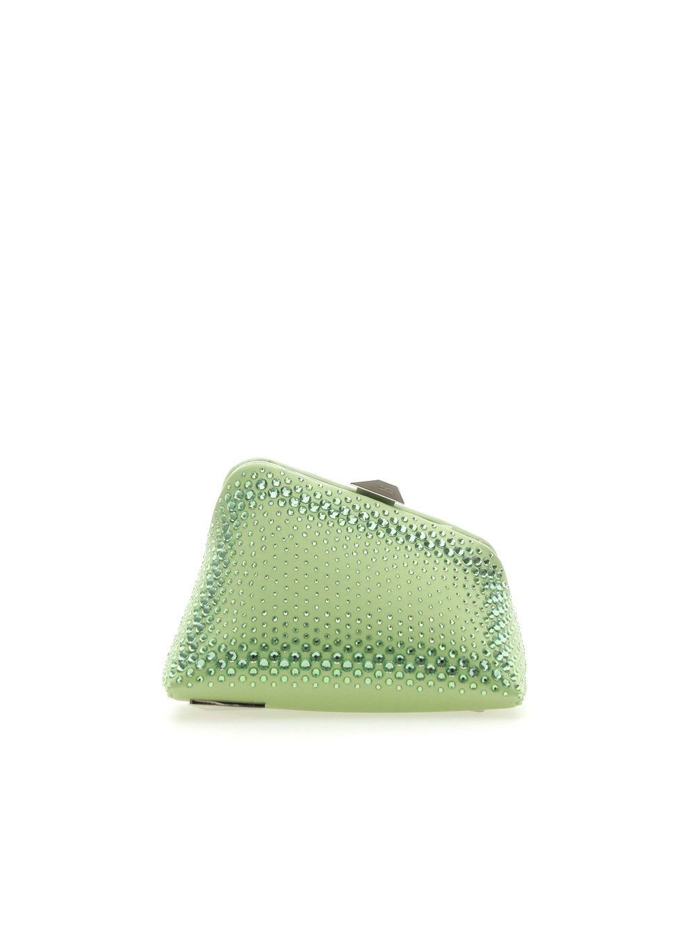 The Attico Midnight Embellished Mini Clutch Bag