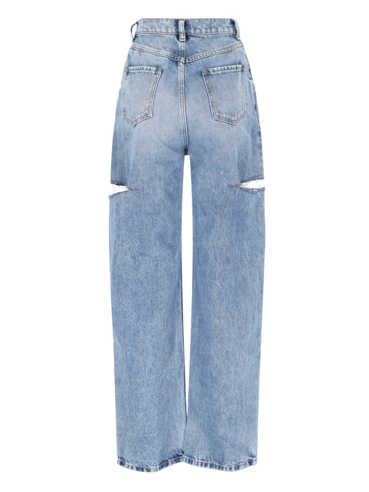 Maison Margiela Cut-Out Detailed Jeans