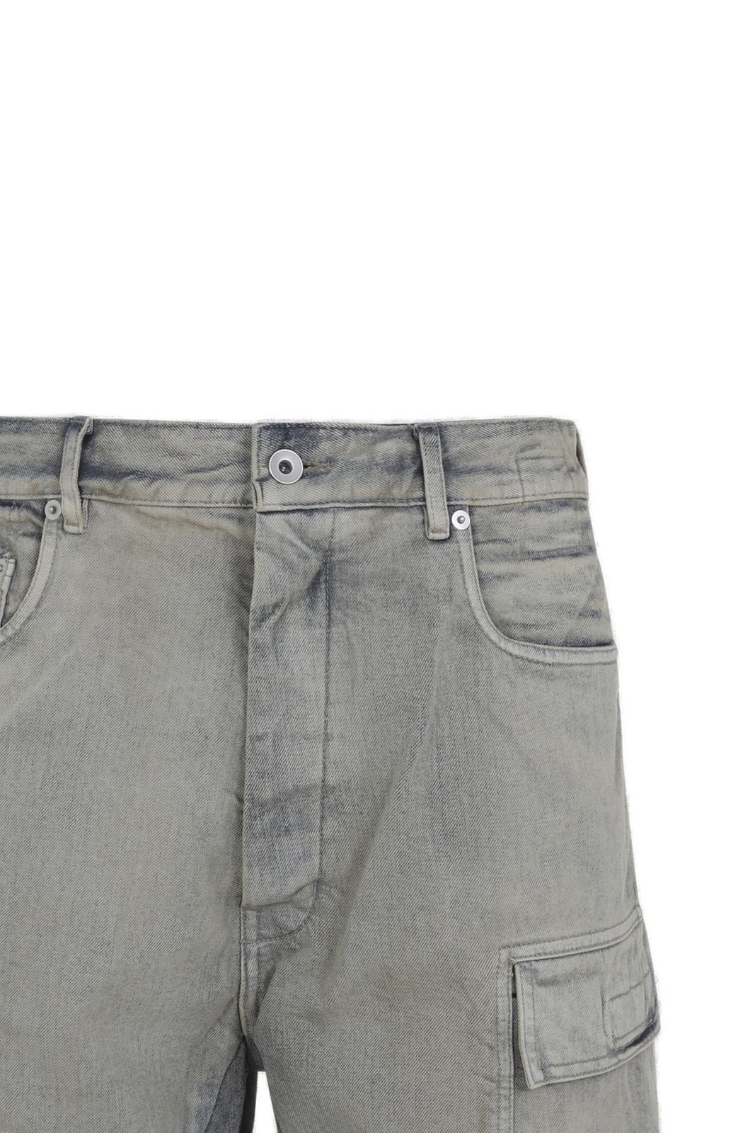 Rick Owens DRKSHDW Pocket Detailed Straight-Leg Jeans