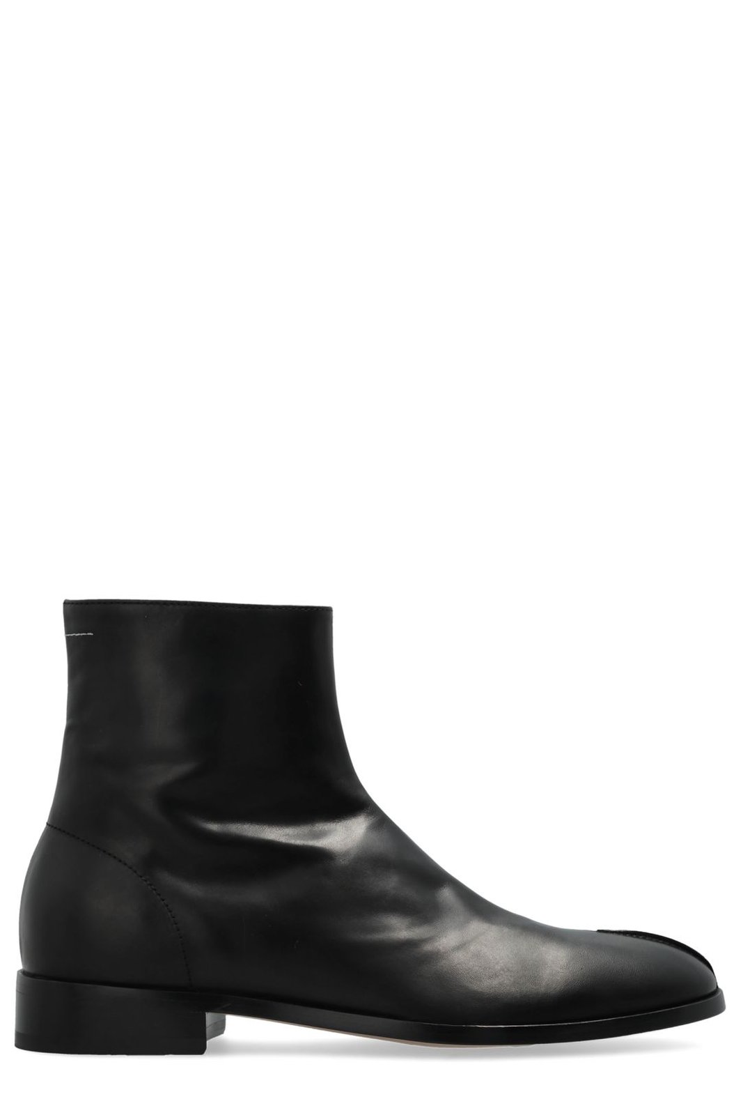 MM6 Maison Margiela Round Toe Ankle Boots