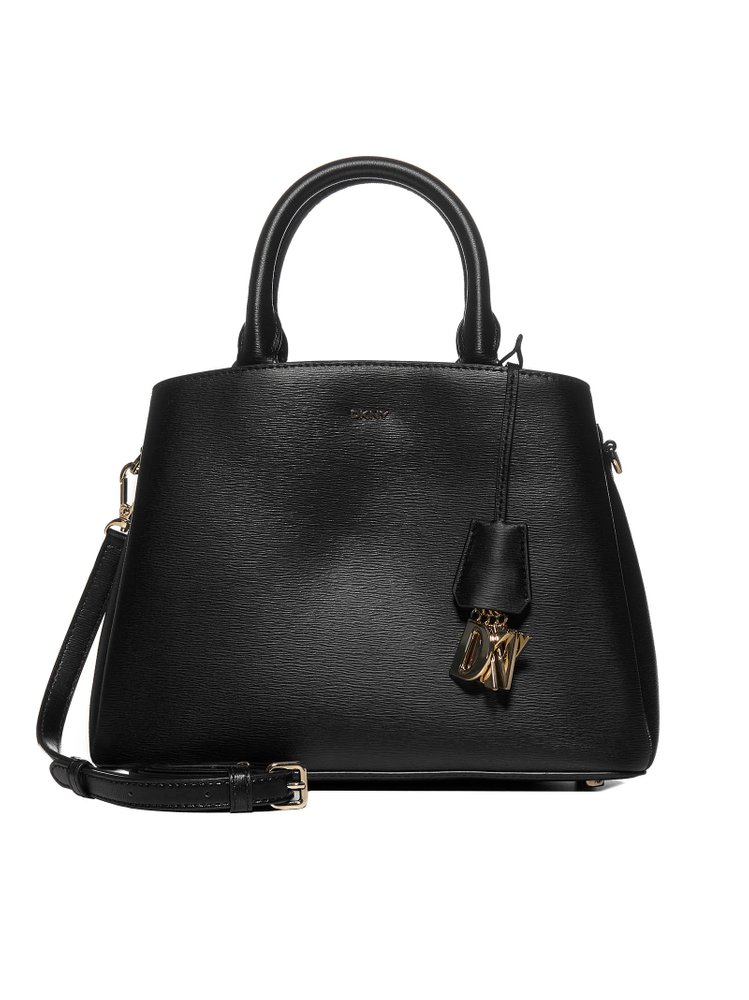 Dkny Medium Logo Top Handle Bag In Black ModeSens