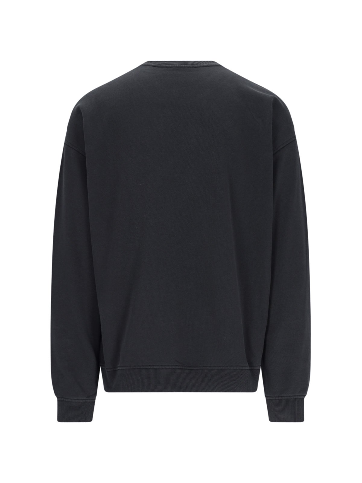 Diesel S-Boxt-N5 Distressed Flocked Logo Sweatshirt