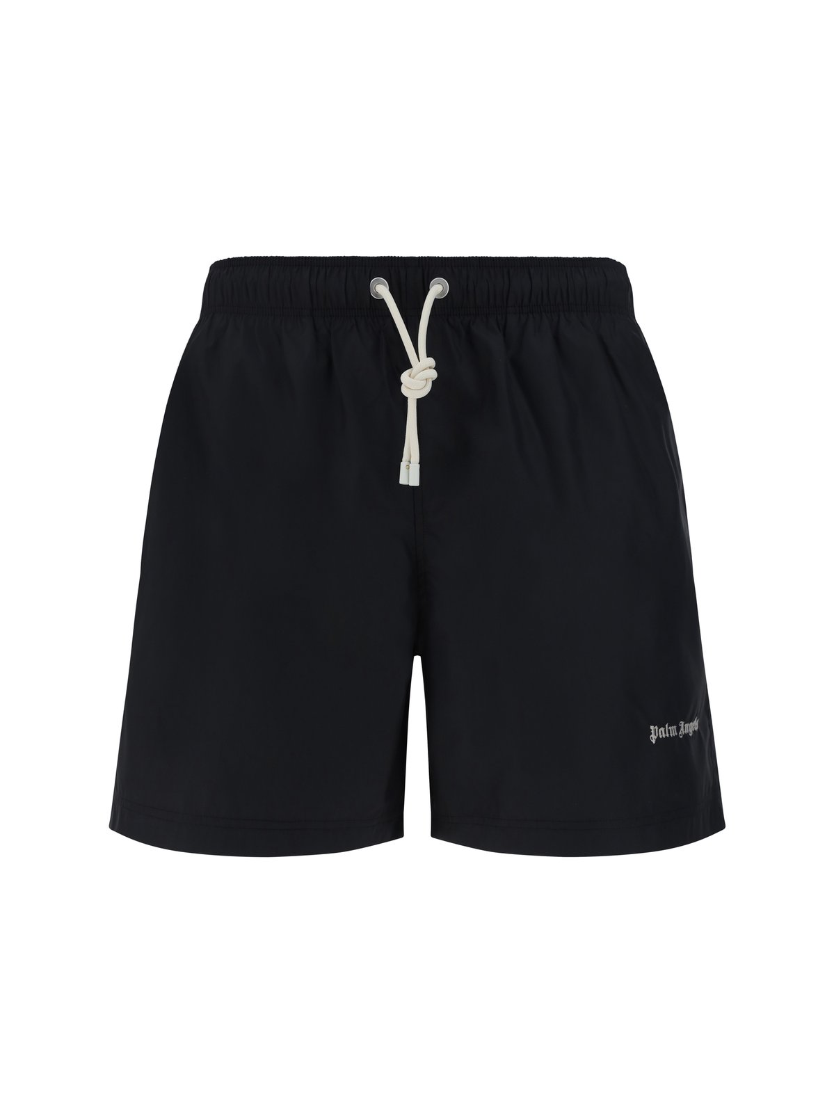 Palm Angels Logo Embroidered Drawstring Shorts